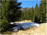 Planšarsko jezero - Virnikov Grintovec